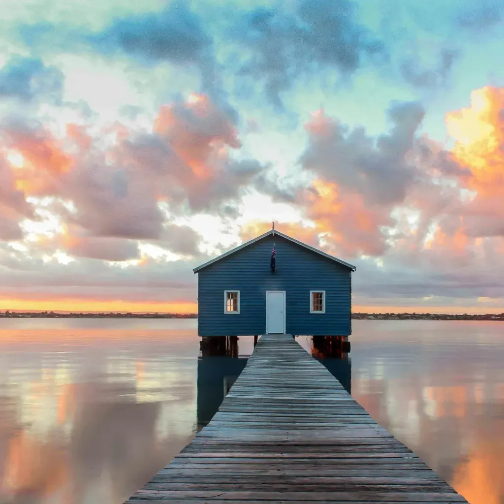 Blue Boat House - 1