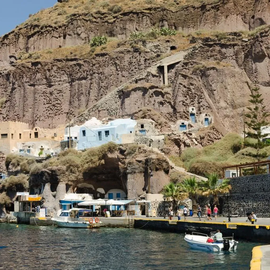 Santorini Old Harbor - 1